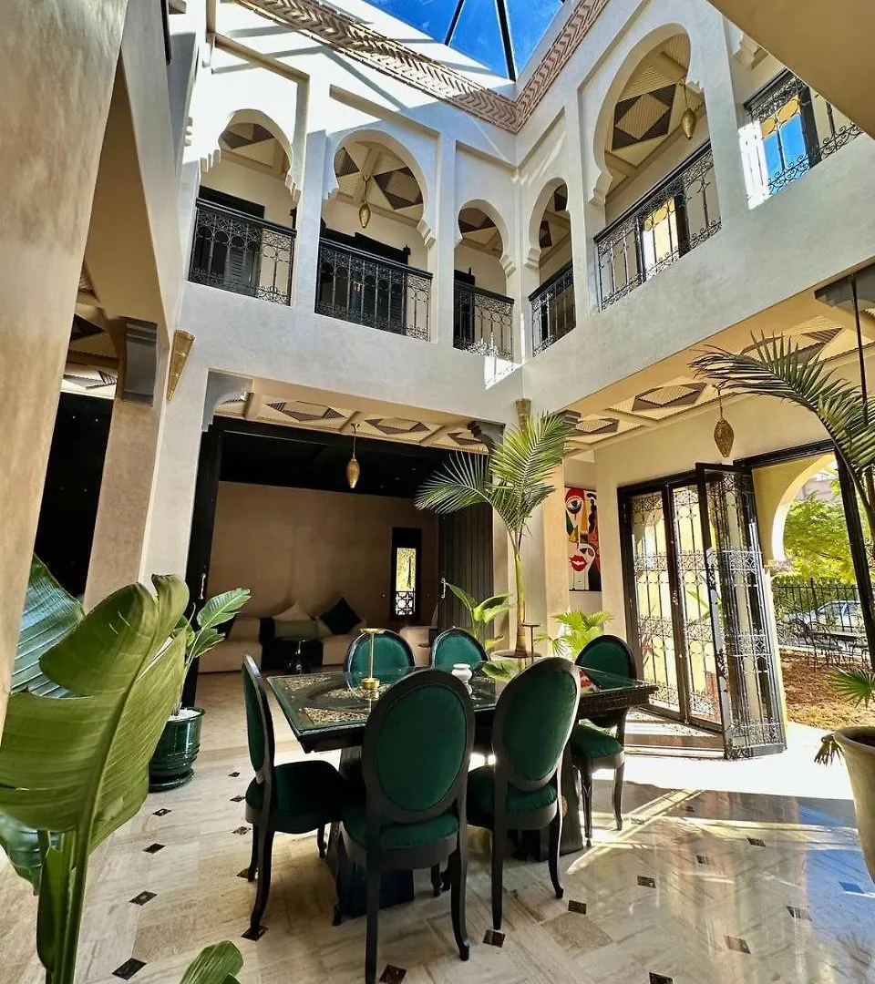 Private Riad Alemania In Marrakesh - Pool - Rooftop 모로코